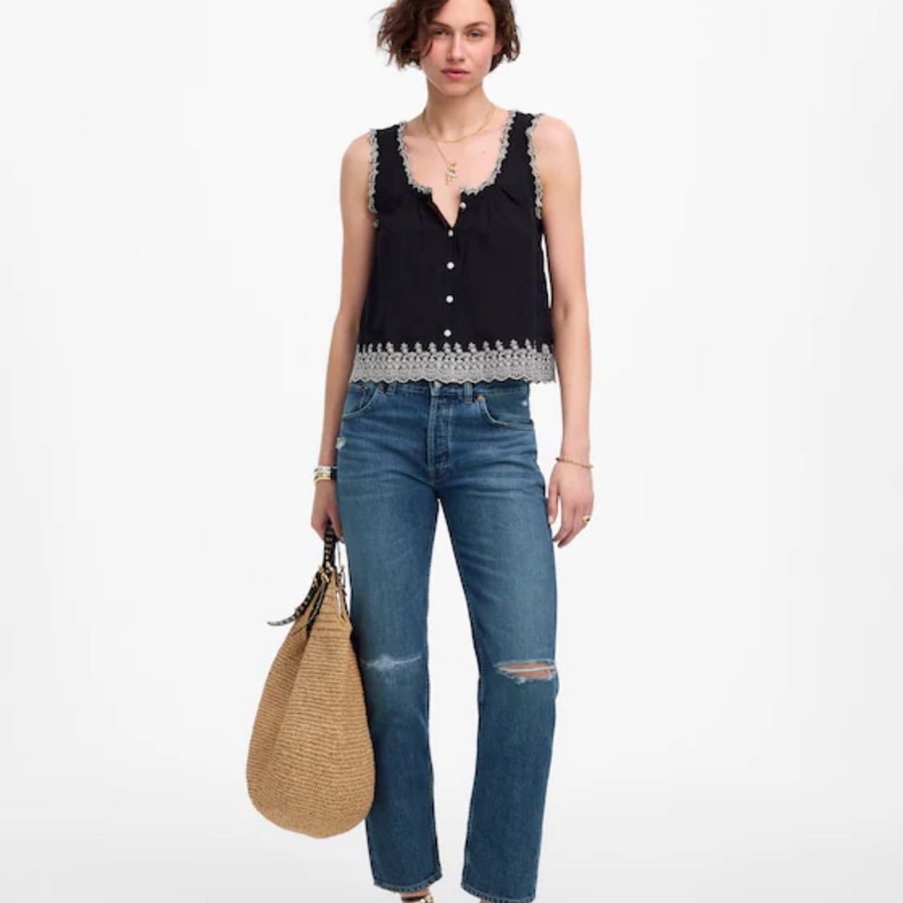 NWT Madewell The Dean jeans